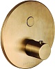 Встраиваемый смеситель Paffoni Compact Box, золото, CPM013HGSP