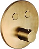 Встраиваемый смеситель Paffoni Compact Box, золото, CPM018HGSP