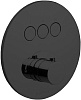 Встраиваемый смеситель Paffoni Compact Box, черный, CPM019NO