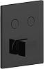 Встраиваемый смеситель Paffoni Compact Box, черный, CPM518NO