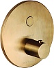 Встраиваемый смеситель Paffoni Compact Box, золото, CPT013HGSP