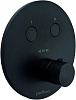 Встраиваемый смеситель Paffoni Compact Box, черный, CPT018NO