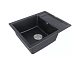 Кухонная мойка Paulmark FLUGEN 60 PM317850-BLM, черный металлик - изображение 2