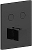 Встраиваемый смеситель Paffoni Compact Box, черный, CPT518NO