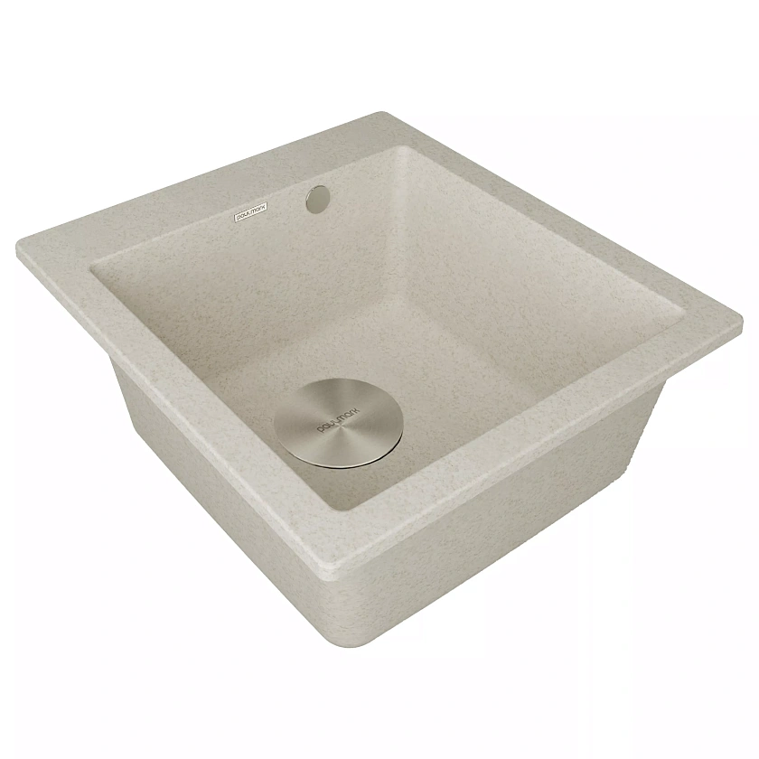 Кухонная мойка Paulmark KANTE 45 PM104651-BE, бежевый