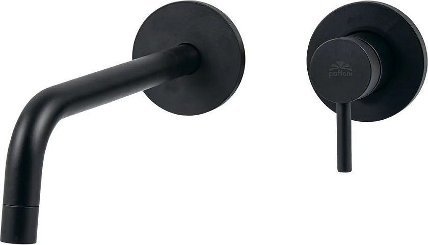 Встраиваемый смеситель Paffoni Light, черный, LIG006NO70