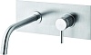 Встраиваемый смеситель Paffoni Light, сталь, LIG105ST