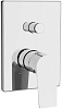 Встраиваемый смеситель Aquanet Static, хром, AF330-51C