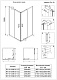 Душевой угол Veconi Rovigo RV-10, 90x80, хром, стекло прозрачное, RV10-9080-01-C5 - изображение 7