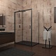 Душевой угол Veconi Rovigo RV-046B, 100х70, черный, стекло прозрачное, RV046B-10070-01-C5 - изображение 2