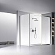 Душевой угол Veconi Rovigo RV-060, 160х80, хром, стекло прозрачное, RV060-16080-01-C5 - изображение 1