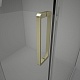 Душевой угол Veconi Rovigo RV-075G, 120х80, золото брашинг, стекло прозрачное, RV075G-12080-01-C4 - изображение 4