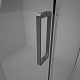 Душевой угол Veconi Rovigo RV-075GR, 120х80, графит брашинг, стекло прозрачное, RV075GR-12080-01-C4 - изображение 4