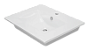Мебельная раковина Sanita Luxe Quadro, 60 см, QDR60SLWB01
