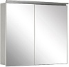 Шкаф с зеркалом De Aqua Алюминиум, 80 см, AL 504 080 S