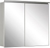 Шкаф с зеркалом De Aqua Алюминиум, 100 см, AL 506 100 S