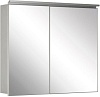 Шкаф с зеркалом De Aqua Алюминиум, 90 см, AL 505 090 S