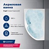 Ванна Aquanet Capri, 170х110, 205345