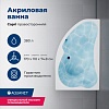 Ванна Aquanet Capri, 170х110, 205387