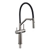 Смеситель для кухни с подключением фильтра Gappo, оружейная сталь, G4399-89