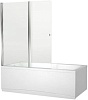 Шторки на ванну Aquanet Alfa, 120 см, NF6222-pivot