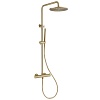 Душевая система Abber Wasser Kreis, золото матовое, AF8160GL