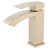 Смеситель для раковины Abber Wasserfall, золото матовое, AF8610G