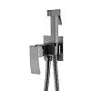 Смеситель с гигиеническим душем Abber Wasserfall, никель, AF8625NG