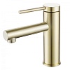 Смеситель для раковины Abber Emotion, золото матовое, AF8810G