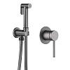 Смеситель с гигиеническим душем Abber Emotion, никель, AF8825NG