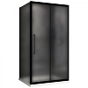 Душевой угол Abber Schwarzer Diamant, 100x80, AG30100BMH-S80BM
