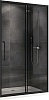 Душевая дверь Abber Schwarzer Diamant, 110 см, AG30110BH