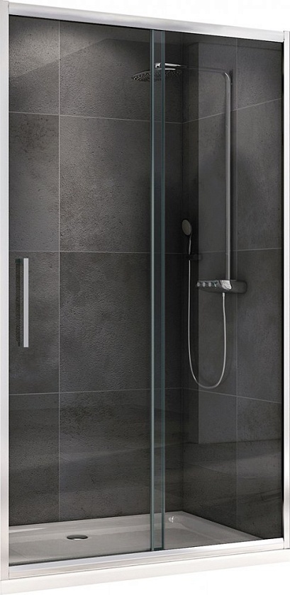 Душевая дверь Abber Schwarzer Diamant, 140 см, AG30140H
