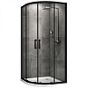 Душевой угол Abber Schwarzer Diamant, 80x80, AG01080B
