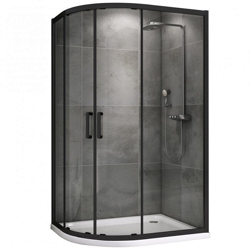 Душевой угол Abber Schwarzer Diamant, 120x90, AG01129B