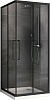 Душевой угол Abber Schwarzer Diamant, 90x90, AG02090BH