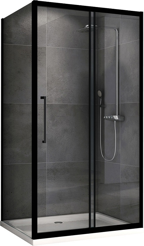 Душевой угол Abber Schwarzer Diamant, 130x90, AG30130BH-S90B