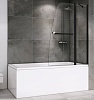 Стеклянная шторка для ванны Abber Ewiges Wasser, 100 см, AG50100B