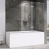 Стеклянная шторка для ванны Abber Ewiges Wasser, 120 см, AG51120