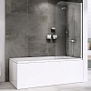 Стеклянная шторка для ванны Abber Ewiges Wasser, 80 см, AG52080