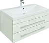 Тумба с раковиной Aquanet Верона 287675 90 белый (подвесная