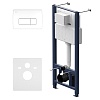 Инсталляция для подвесного унитаза AM.PM Pro I012704.8001 с пневм. клавишей белый глянец