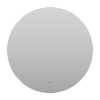 Зеркало в ванную Misty Аламак, 80 см, белый, АЛА-02-800-14