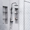 Душевая стойка Damixa Apollo, черный, DX220910300