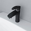 Смеситель для раковины Dorff Alpha, черный, D9021000BL