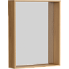 Зеркало Аqwella Basic BAS0207DZ Дерево светлое