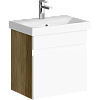 Тумба с раковиной Аqwella Smart SRT0105DB Дерево тёмное