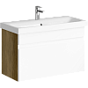 Тумба с раковиной Аqwella Smart SRT0108DB Дерево тёмное
