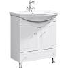 Тумба с раковиной Аqwella Franchesca FR0107 Белый