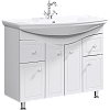 Тумба с раковиной Аqwella Franchesca FR0110 Белый